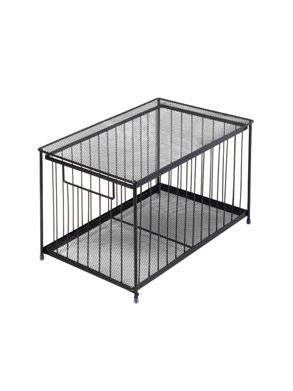 2 Target Black Metal Mesh Storage
